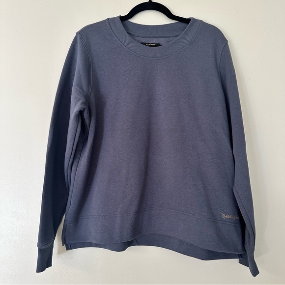 noble outfitters Tops - Noble Outfitters Crewneck Sweatshirt Pullover Blue Cotton Blend 1X